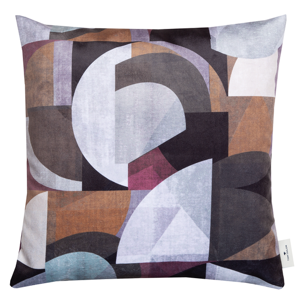 Kissenbezug Artdeco - Webstoff - Orange