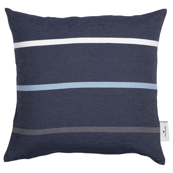 Kissenbezug Tepe - Mischgewebe - Marine