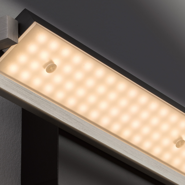 LED-Wandleuchte Trentels - Acrylglas / Eisen - 1-flammig
