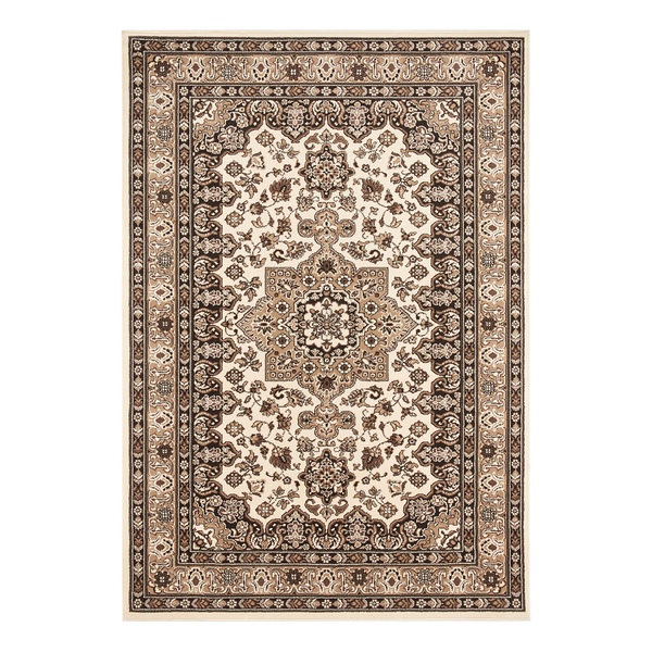 Kurzflorteppich Parun Täbriz - Polypropylen - Beige - 80 x 150 cm