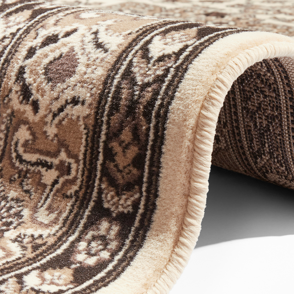 Kurzflorteppich Parun Täbriz - Polypropylen - Beige - 80 x 150 cm