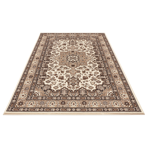 Kurzflorteppich Parun Täbriz - Polypropylen - Beige - 80 x 150 cm
