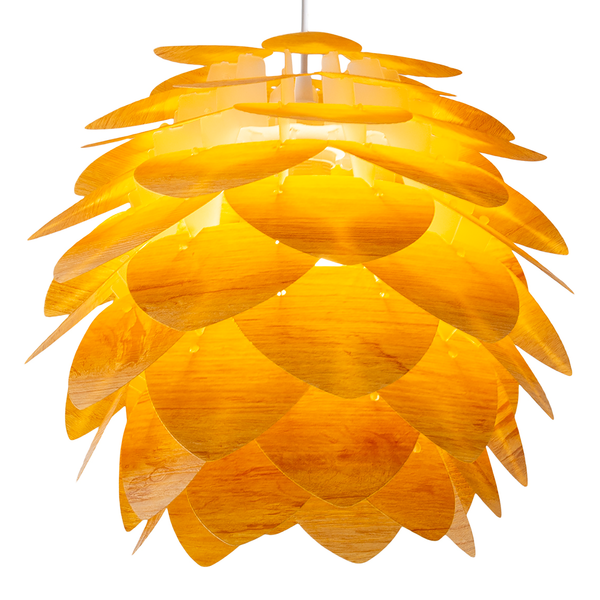 Pendelleuchte Foglia - Polyester PVC - 1-flammig