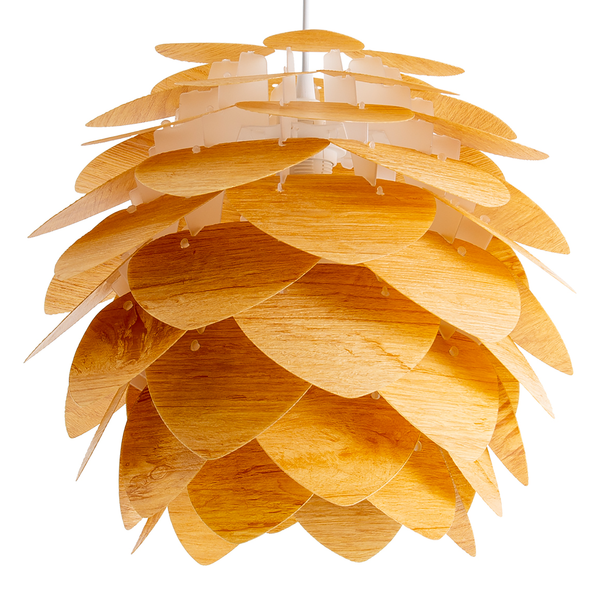Pendelleuchte Foglia - Polyester PVC - 1-flammig