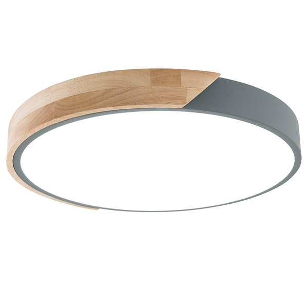 LED-Deckenleuchte Borneo - Acrylglas / Aluminium - 1-flammig