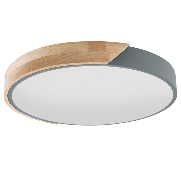 LED-Deckenleuchte Borneo - Acrylglas / Aluminium - 1-flammig