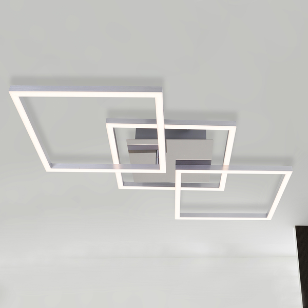 LED-Deckenleuchte  Frame - Polycarbonat / Eisen - 1-flammig