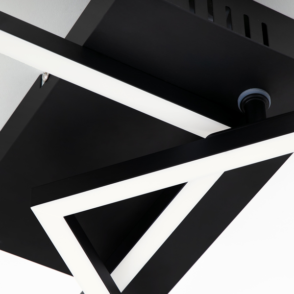 LED-Deckenleuchte  Frame - Polycarbonat / Eisen - 1-flammig