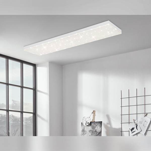 LED-Deckenleuchte  Frameless - Polycarbonat / Eisen - 1-flammig