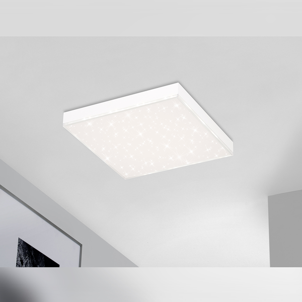 LED-Deckenleuchte  Frameless - Polycarbonat / Eisen - 1-flammig