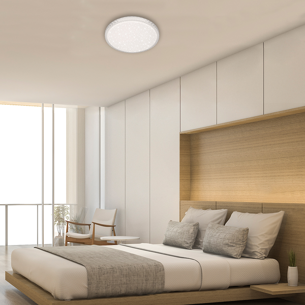 LED-Deckenleuchte  Manto - Polycarbonat / Eisen - 1-flammig