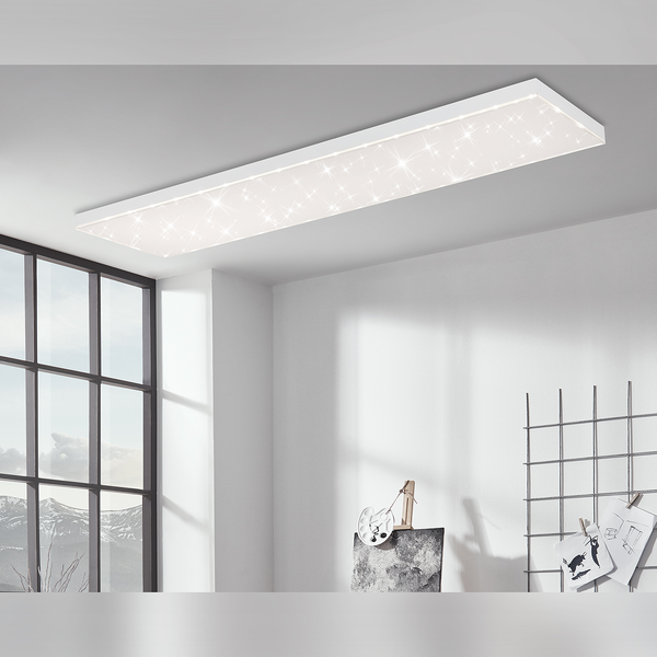 LED-Deckenleuchte  Frameless - Polycarbonat / Eisen - 1-flammig