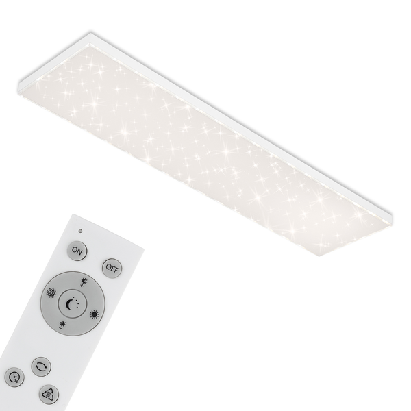 LED-Deckenleuchte  Frameless - Polycarbonat / Eisen - 1-flammig