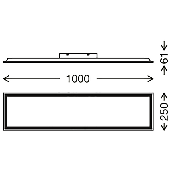 LED-Deckenleuchte  Piatto - Polycarbonat / Eisen - 1-flammig