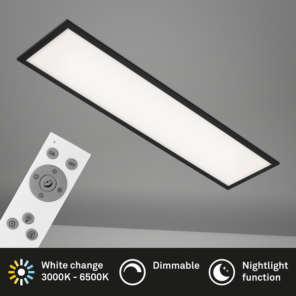 LED-Deckenleuchte  Piatto - Polycarbonat / Eisen - 1-flammig
