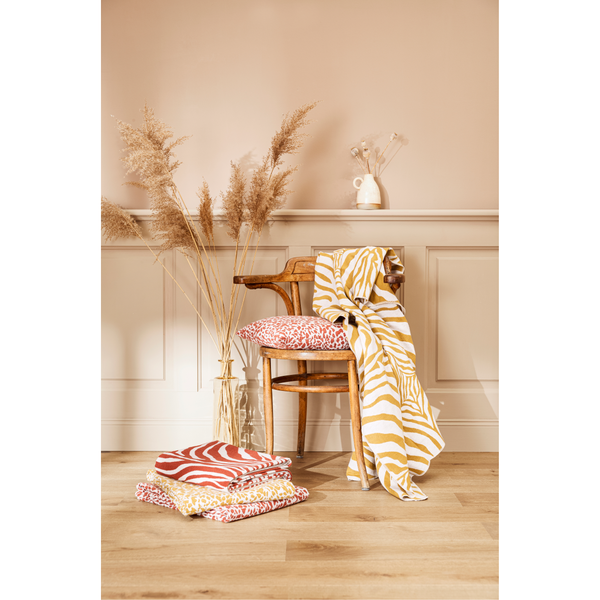 Kissenbezug Cebra - Jacquard - Rostbraun