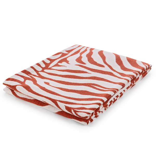 Kissenbezug Cebra - Jacquard - Rostbraun