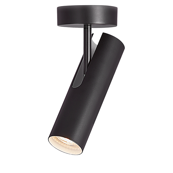 Deckenleuchte Mib - Stahl - 1-flammig - Schwarz