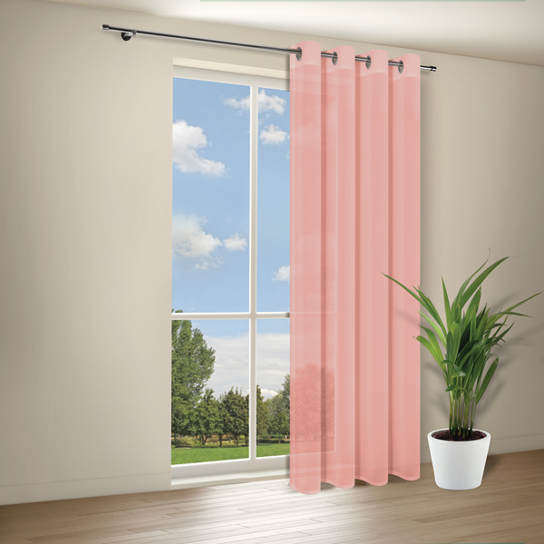 Ösenschal Enja - Polyester - Rosé
