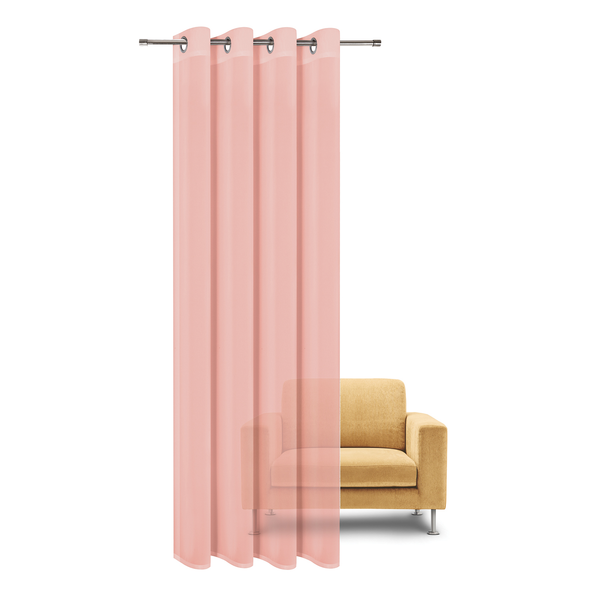 Ösenschal Enja - Polyester - Rosé