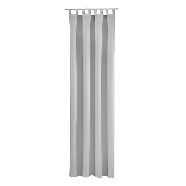 Verdunklungsvorhang Fides - Polyester - Grau