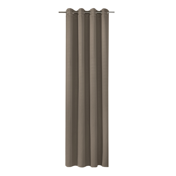 Ösenschal Bina - Polyester - Taupe