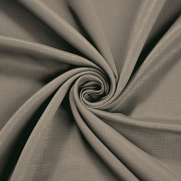 Ösenschal Bina - Polyester - Taupe