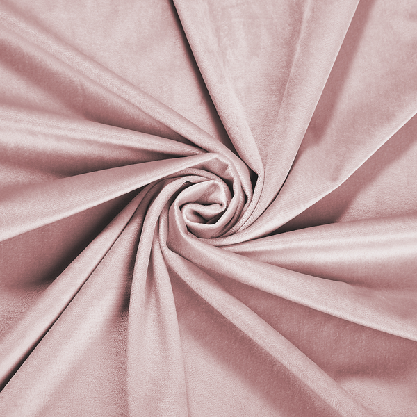 Ösenschal Samt Lea - Polyester - Rosé