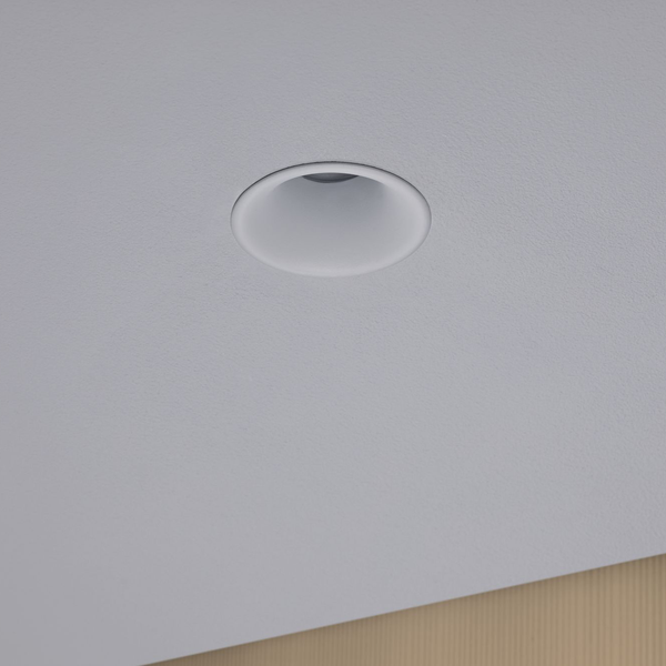 Einbauleuchte Coin I (3er-Set) - Acrylglas - 3-flammig