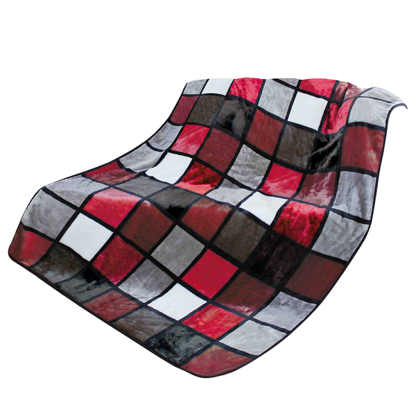 Plaid Antigua - Polyester - Rot