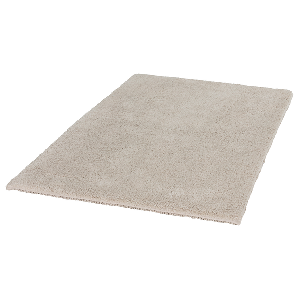 Badteppich Bahamas I - Baumwolle - Beige - 67 x 110 cm