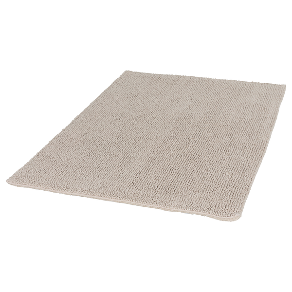 Badteppich Bahamas I - Baumwolle - Beige - 67 x 110 cm