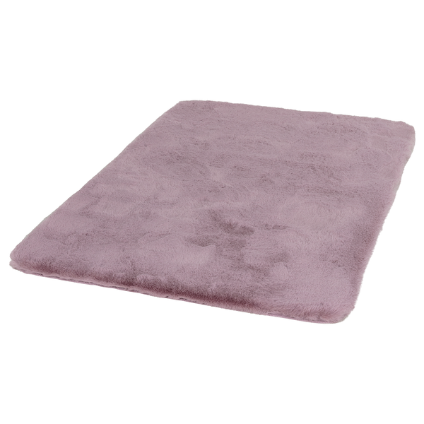Badteppich Bali - Polyester - Altrosa - 67 x 110 cm