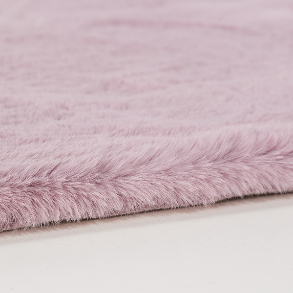 Badteppich Bali - Polyester - Altrosa - 67 x 110 cm