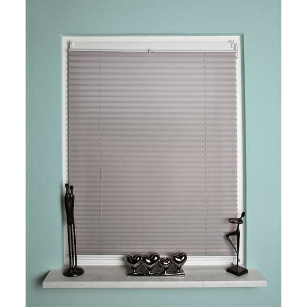 Plissee Terrats - Polyester - Grau - 70 x 210 cm