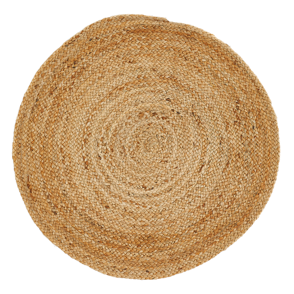 Teppich Mamda I - Jute - Durchmesser: 80 cm