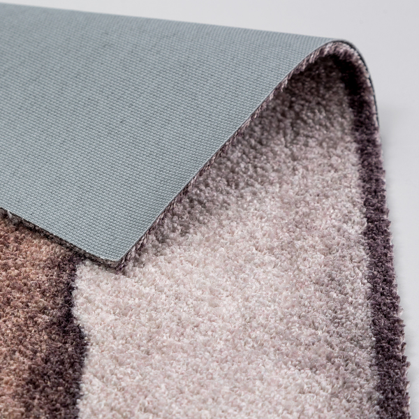 Fußmatte Pure und Soft Holz Herz - Kunstfaser - Sand