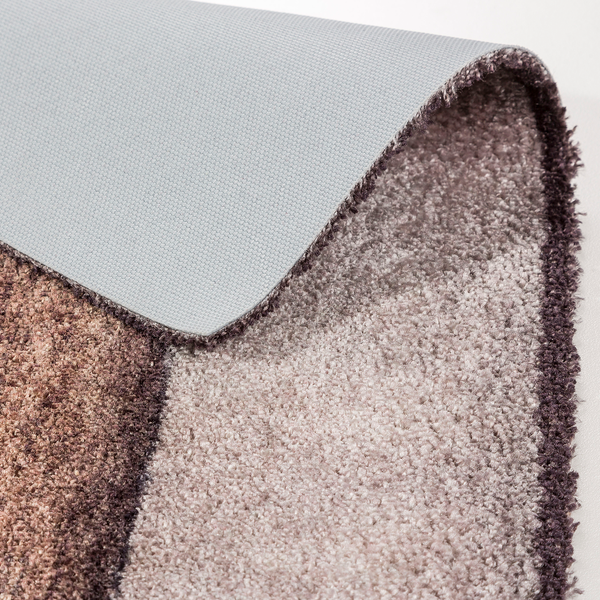 Sauberlaufmatte Pure&Soft Holz Herz - Kunstfaser - Sand