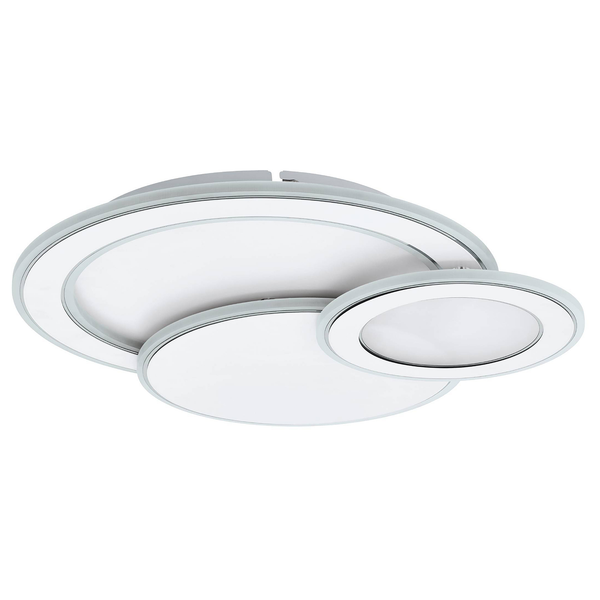 LED-Deckenleuchte Mentalurgia I - Polyacryl / Stahl - 5-flammig
