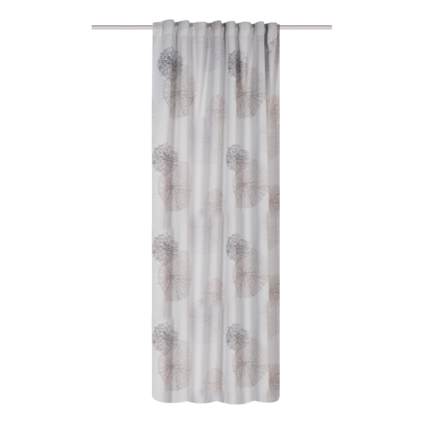 Fertigschal Rawlins - Polyester - Steingrau - 140 x 225 cm