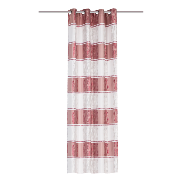 Ösenschal Luey - Polyester - Rot - 140 x 225 cm