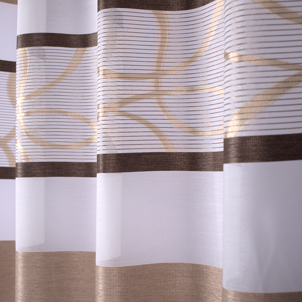 Fertigschal Piruli - Polyester - Beige - 140 x 225 cm