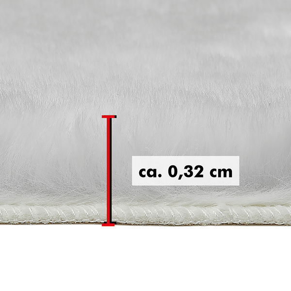 Sitzkissen Cingoli - Polyester - Weiß