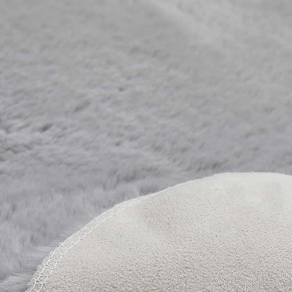 Fellteppich Cingoli - Polyester - Grau