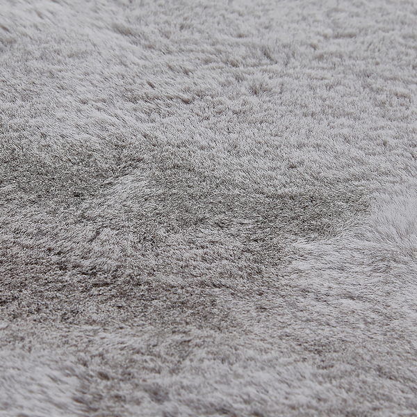 Fellteppich Cingoli - Polyester - Grau