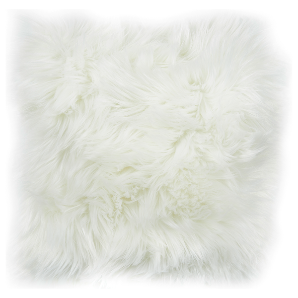 Dekokissen Ovium - Acryl / Polyester - Weiß