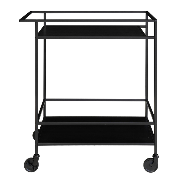 Servierwagen Arette - Metall - Schwarz