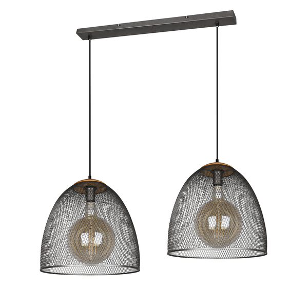 Pendelleuchte Ivar III - Aluminium - 2-flammig
