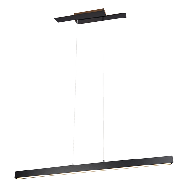 LED-Pendelleuchte Belfast II - Polycarbonat / Aluminium - 3-flammig