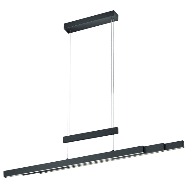 LED-Pendelleuchte Trajan II - Aluminium - 3-flammig
